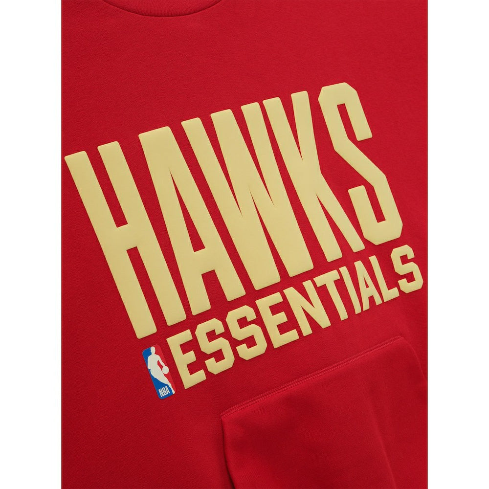NBA - Atlanta Hawks Fear of God x NBA Unisex Sport Sweatshirt - Red