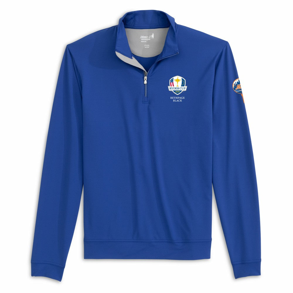 New York Mets johnnie-O 2025 Ryder Cup Motion Performance Quarter-Zip Pullover Online