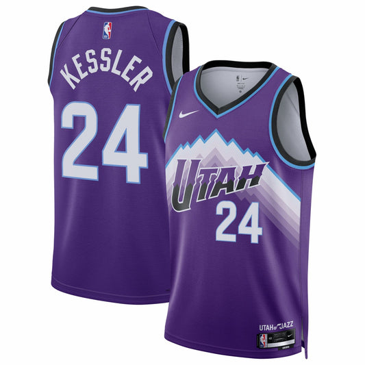 Walker Kessler Utah Jazz Unisex Swingman Jersey - Icon Edition - Purple | NBA Jerseys