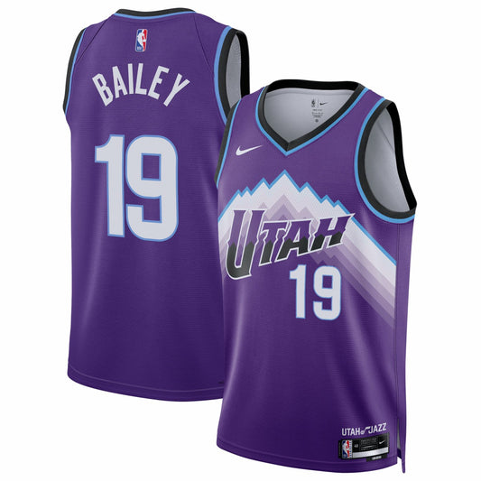 Ace Bailey Utah Jazz Unisex Swingman Jersey - Icon Edition - Purple | NBA Jerseys