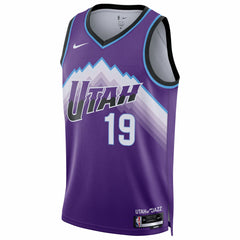 Nike - Ace Bailey Utah Jazz Unisex Swingman Jersey - Icon Edition - Purple
