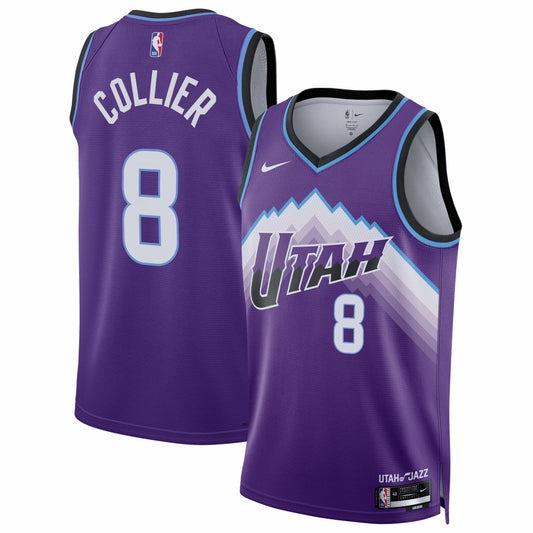 Isaiah Collier Utah Jazz Unisex Swingman Jersey - Icon Edition - Purple | NBA Jerseys