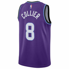 Nike - Isaiah Collier Utah Jazz Unisex Swingman Jersey - Icon Edition - Purple