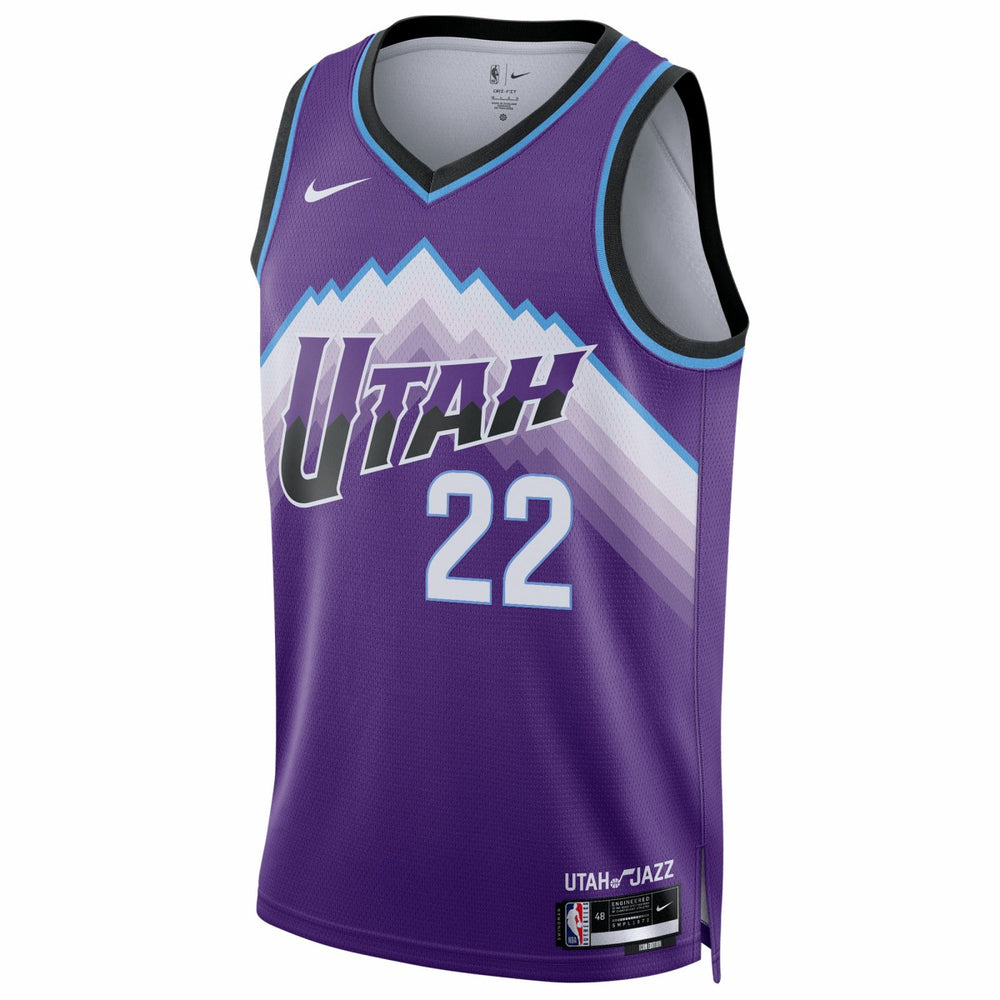 Nike - Kyle Filipowski Utah Jazz Unisex Swingman Jersey - Icon Edition - Purple