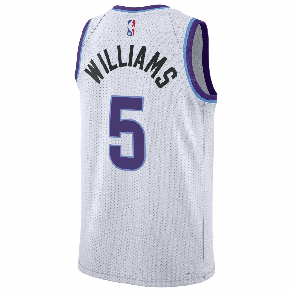 Nike - Cody Williams Utah Jazz Unisex Swingman Jersey - Association Edition - White