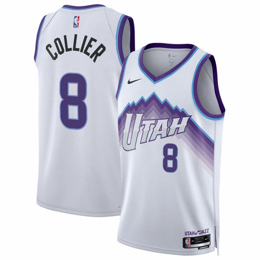Isaiah Collier Utah Jazz Unisex Swingman Jersey - Association Edition - White | NBA Jerseys