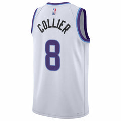 Nike - Isaiah Collier Utah Jazz Unisex Swingman Jersey - Association Edition - White
