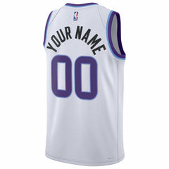 Nike - Utah Jazz Unisex Swingman Custom Jersey - Association Edition - White