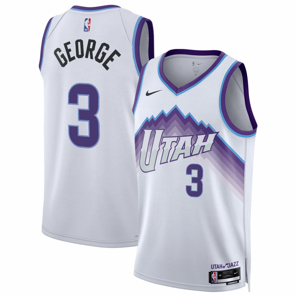 Nike - Keyonte George Utah Jazz Unisex Swingman Jersey - Association Edition - White
