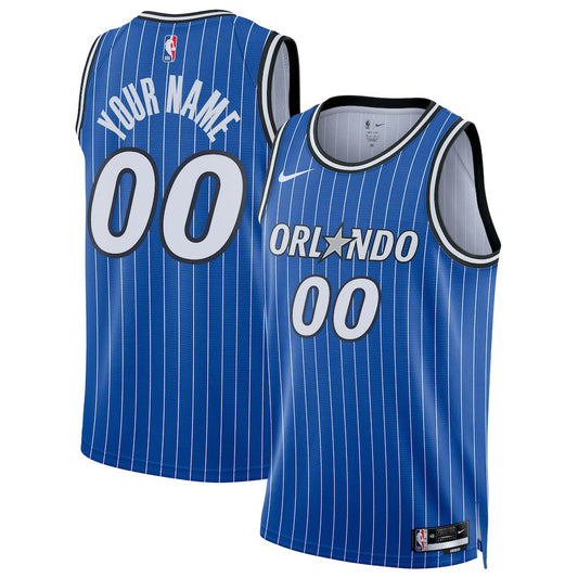 Orlando Magic Unisex Swingman Custom Jersey - Icon Edition - Blue | NBA Jerseys