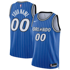 Nike - Orlando Magic Unisex Swingman Custom Jersey - Icon Edition - Blue