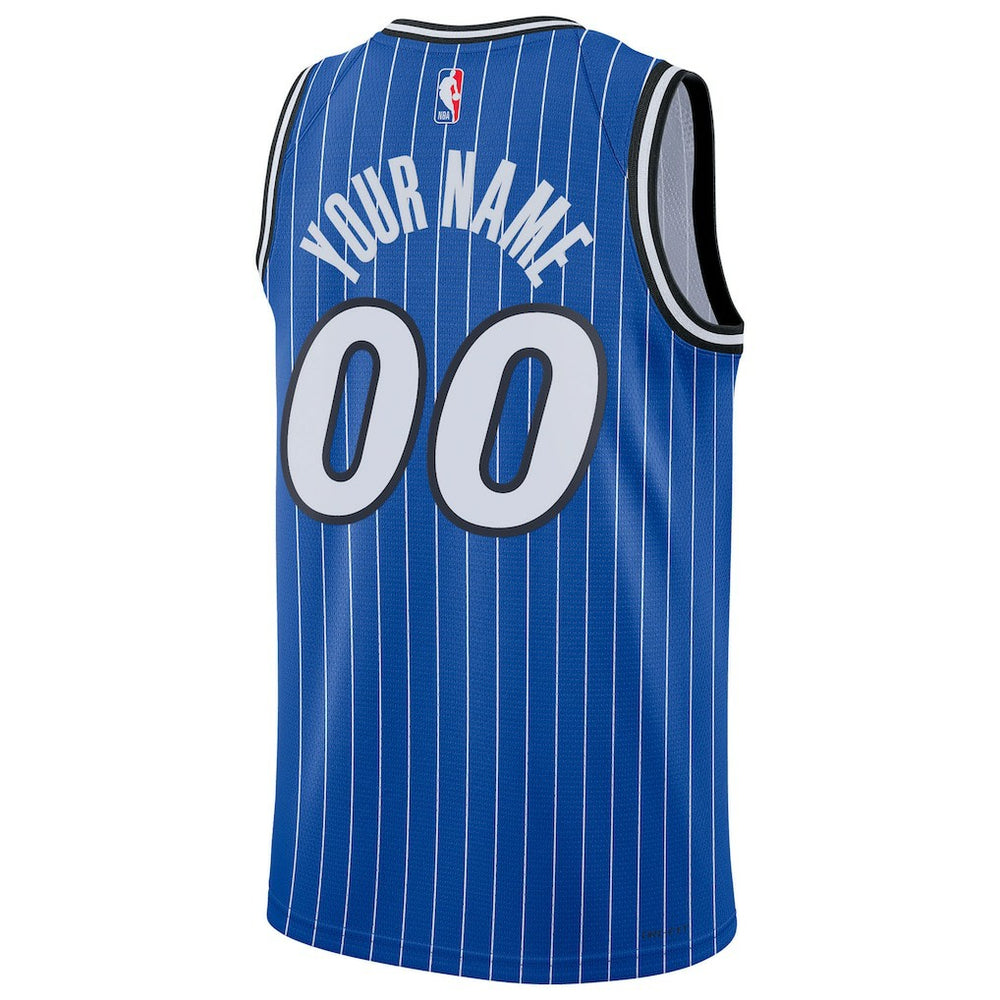Nike - Orlando Magic Unisex Swingman Custom Jersey - Icon Edition - Blue