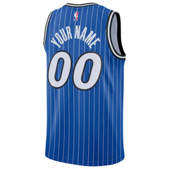 Nike - Orlando Magic Unisex Swingman Custom Jersey - Icon Edition - Blue