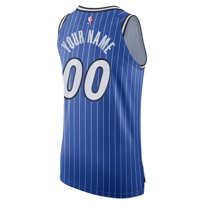 Orlando Magic Authentic Custom Jersey - Icon Edition - Blue | NBA Jerseys