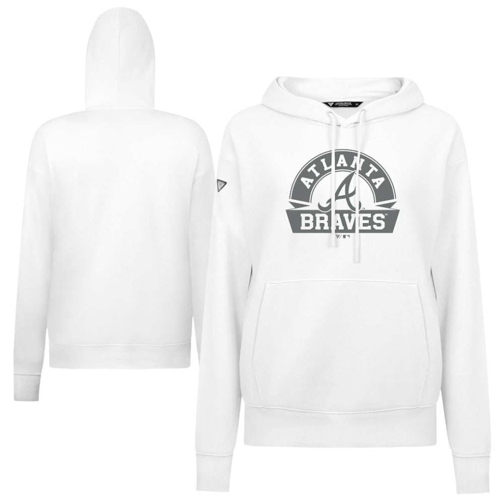 Atlanta Braves Levelwear Women's Adorn Banner Arch Hoodie Near Me