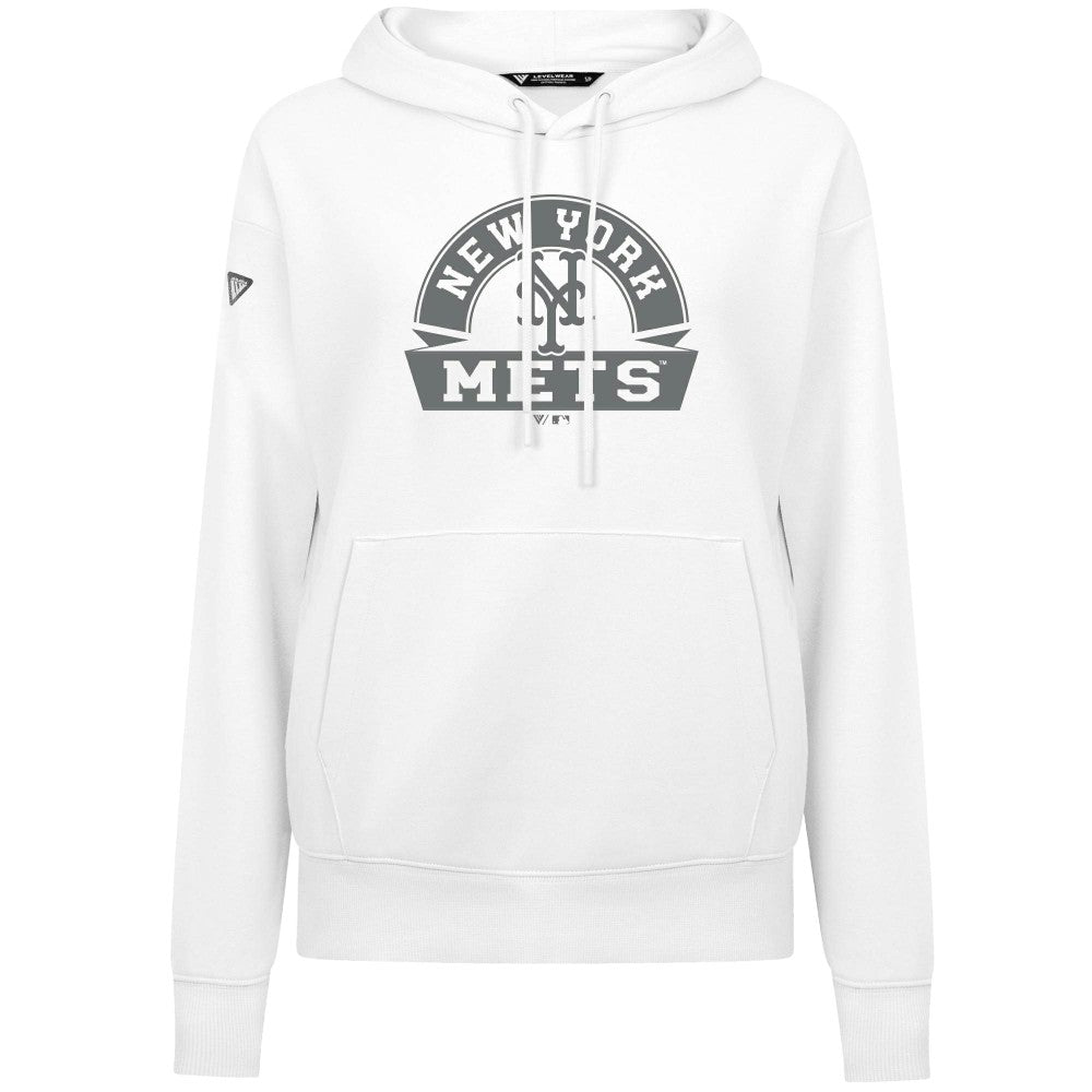 New York Mets Levelwear Women's Adorn Banner Arch Hoodie Near Me