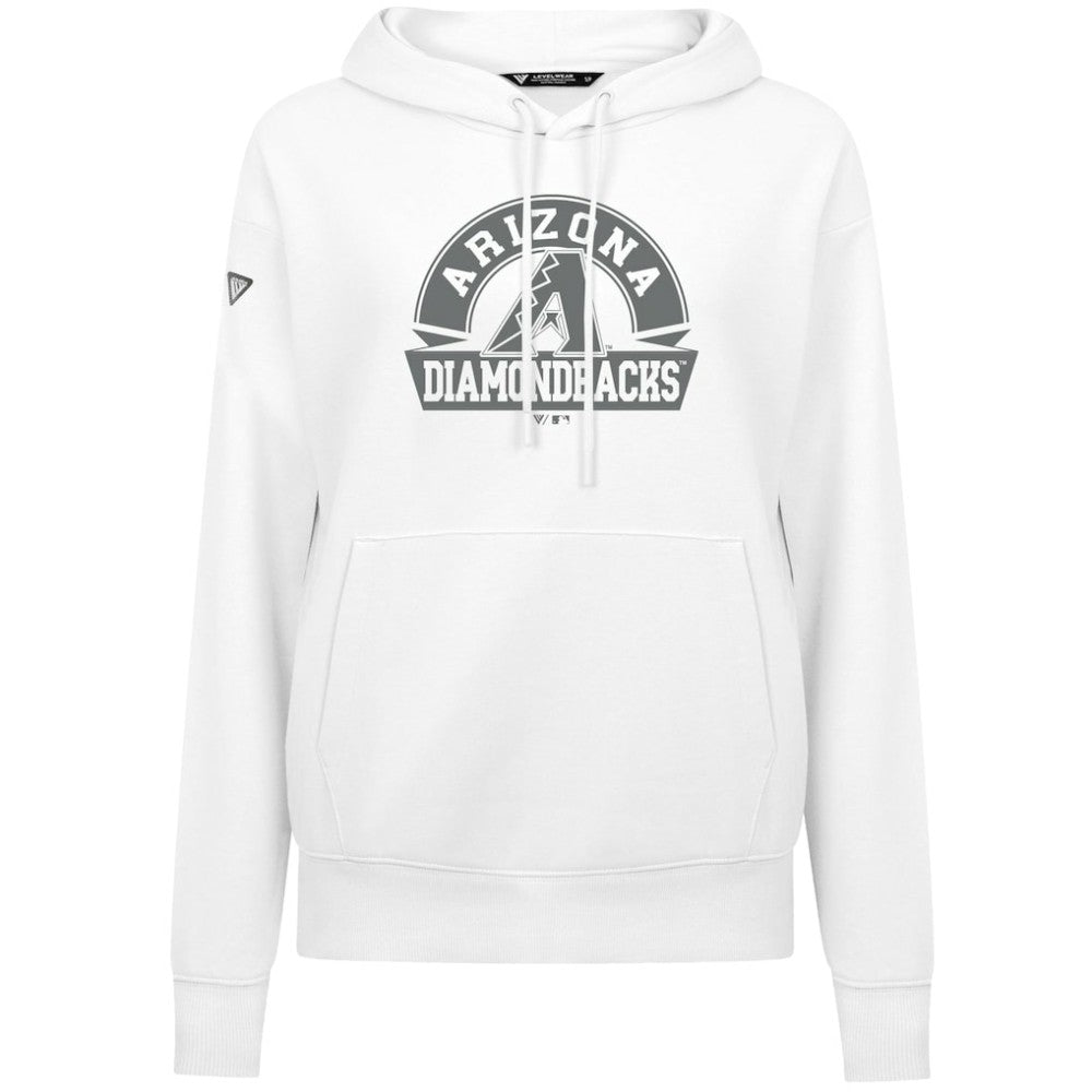 Arizona Diamondbacks Levelwear Women's Adorn Banner Arch Hoodie Clearance