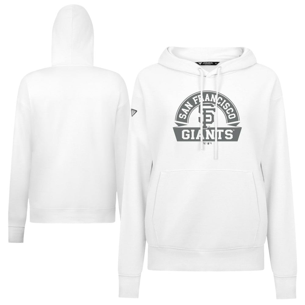 San Francisco Giants Levelwear Women's Adorn Banner Arch Hoodie Lifestyle