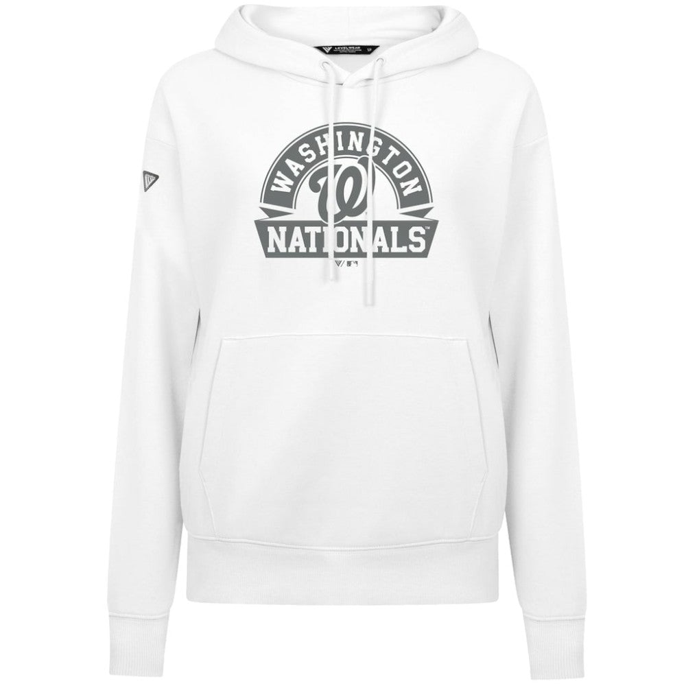Washington Nationals Levelwear Women's Adorn Banner Arch Hoodie Online