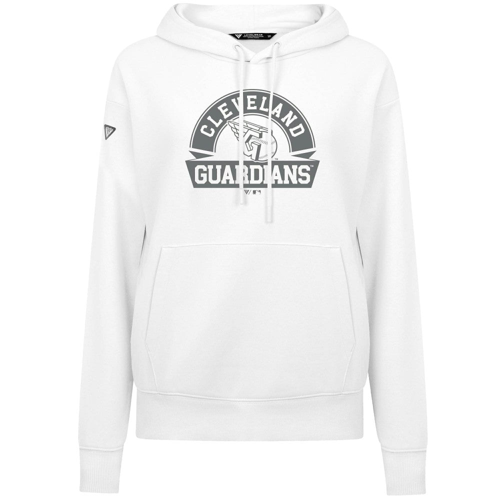 Cleveland Guardians Levelwear Women's Adorn Banner Arch Hoodie On Sale