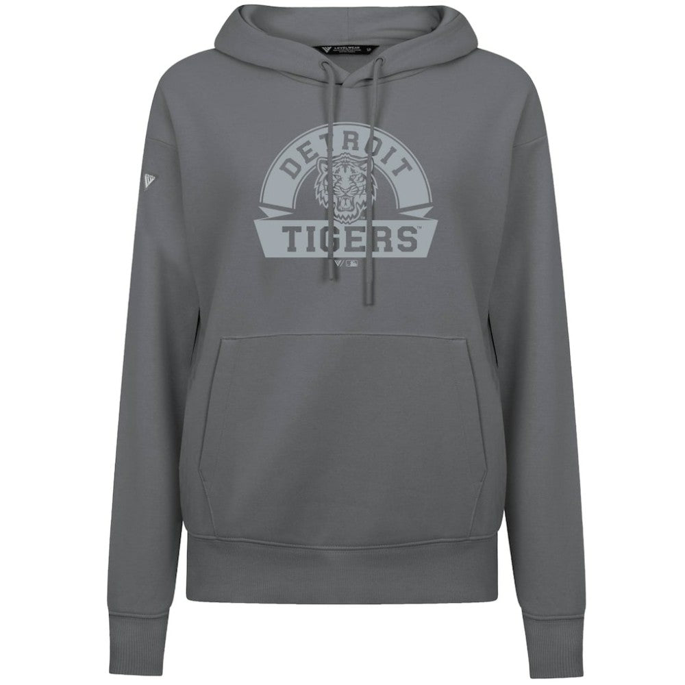 Detroit Tigers Levelwear Women's Adorn Banner Arch Hoodie Online
