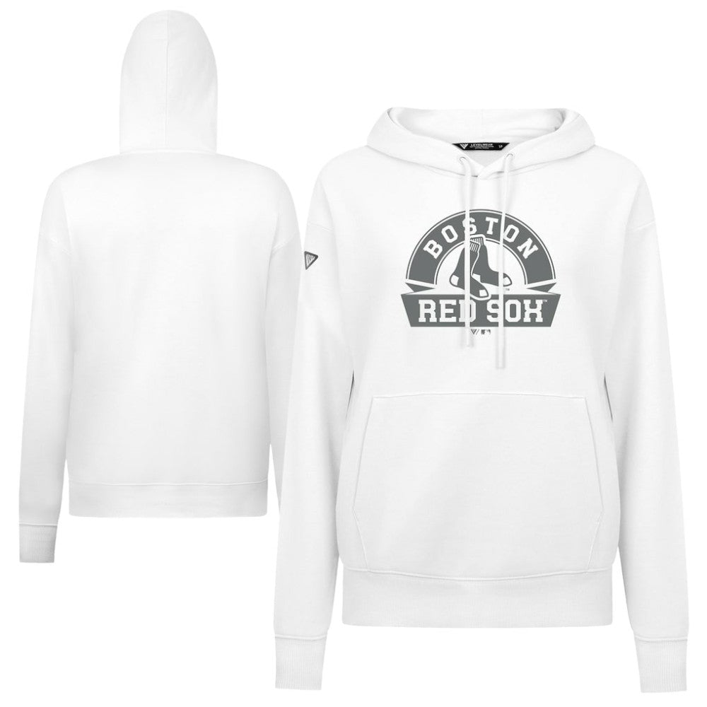 Boston Red Sox Levelwear Women's Adorn Banner Arch Hoodie discount