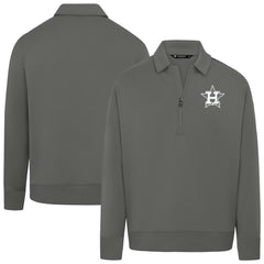 Houston Astros Levelwear Women's Canmore Chenille Logo Quarter-Zip Top discount