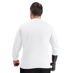 NBA - Orlando Magic G-III Sports by Carl Banks Adaptive Printed Mesh Effect Long Sleeve T-Shirt - White