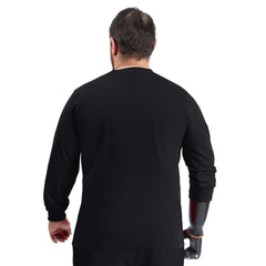 NBA - Chicago Bulls G-III Sports by Carl Banks Adaptive Printed Mesh Effect Long Sleeve T-Shirt - Black