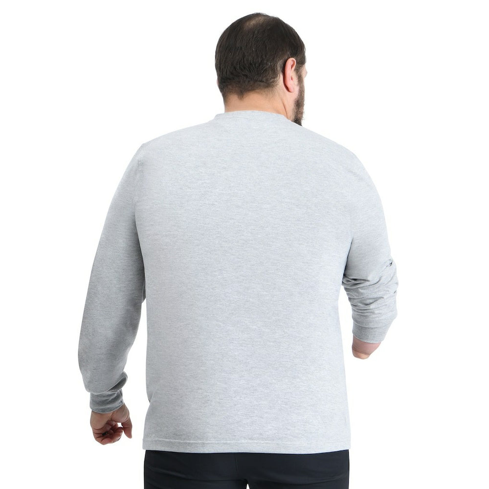 NBA - Cleveland Cavaliers G-III Sports by Carl Banks Adaptive Printed Mesh Effect Long Sleeve T-Shirt - Gray
