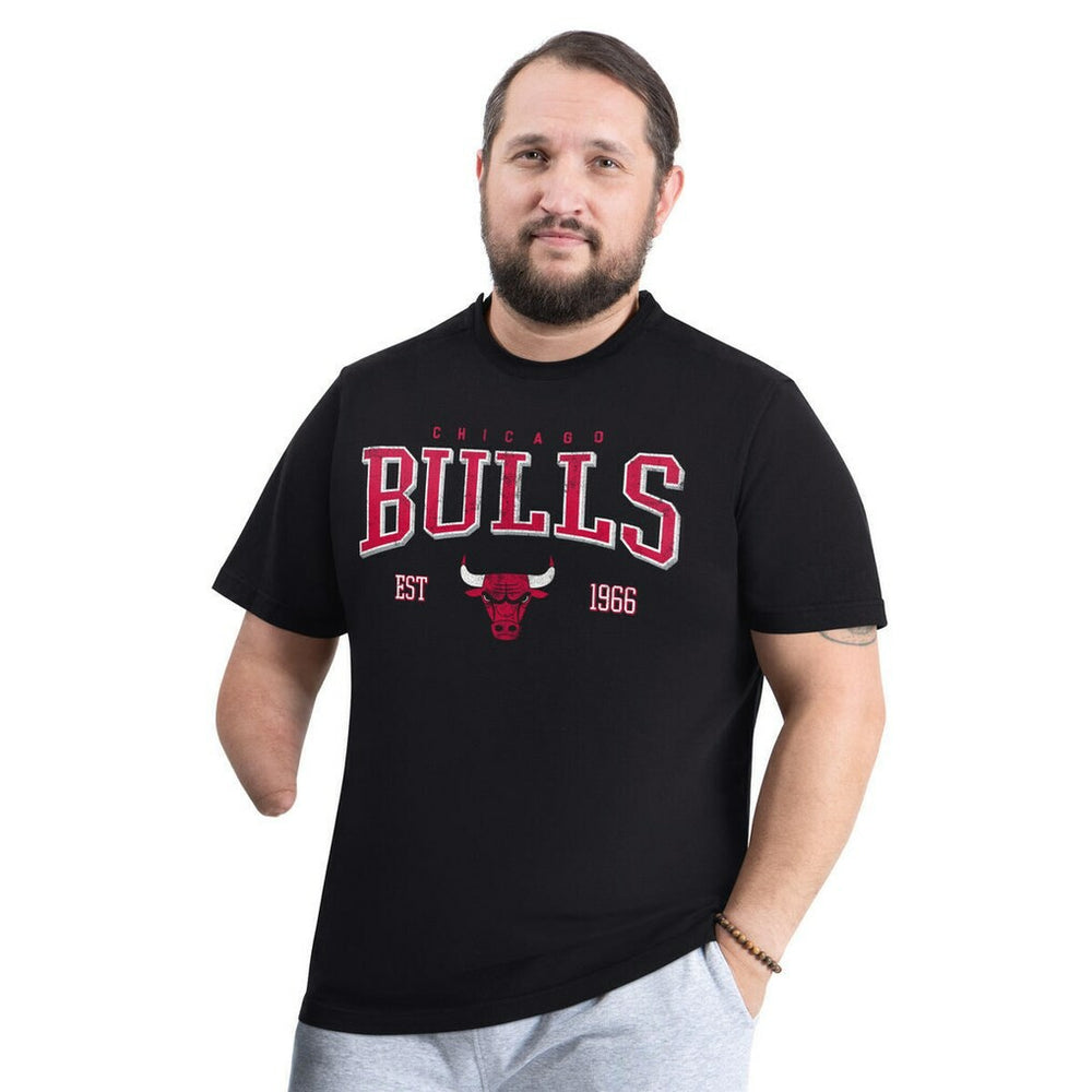 NBA - Chicago Bulls G-III Sports by Carl Banks Adaptive Classic Team Spirit Short Sleeve T-Shirt - Black