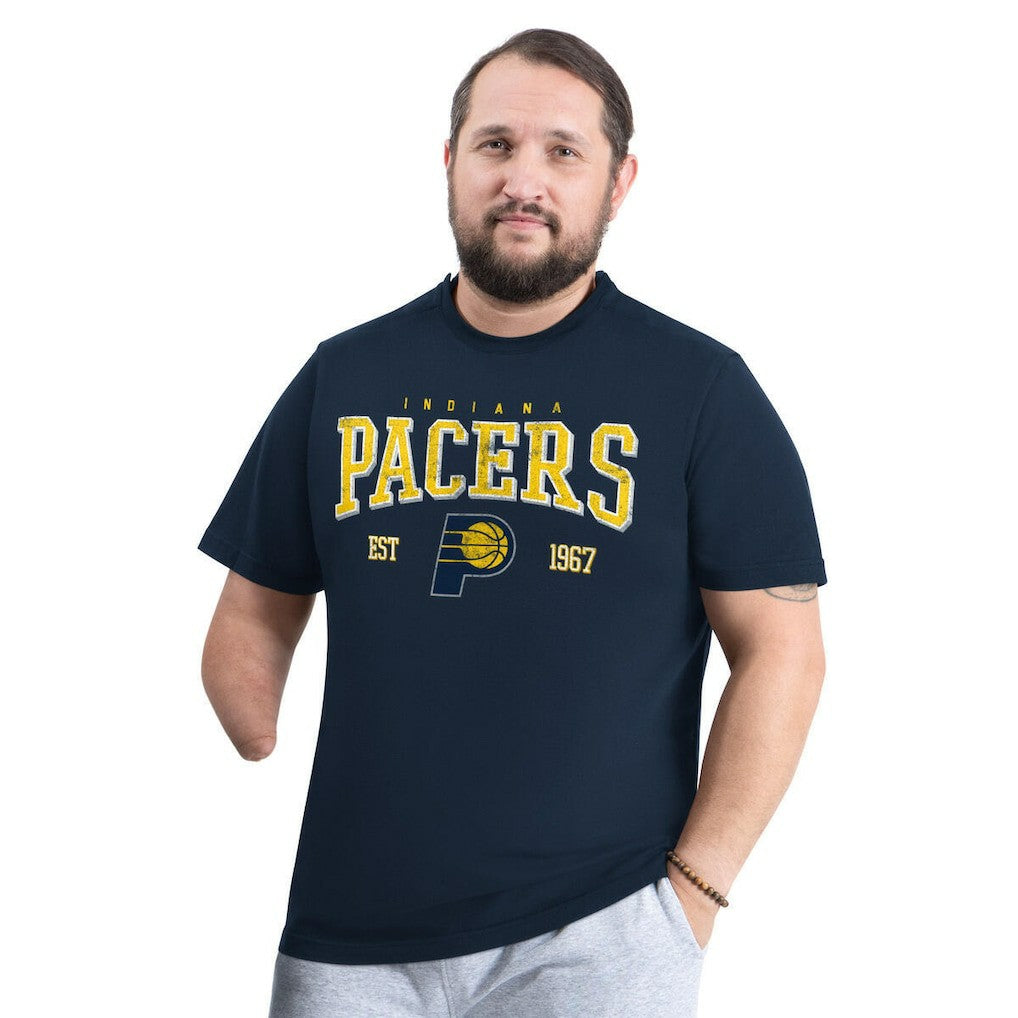 NBA - Indiana Pacers G-III Sports by Carl Banks Adaptive Classic Team Spirit Short Sleeve T-Shirt - Navy