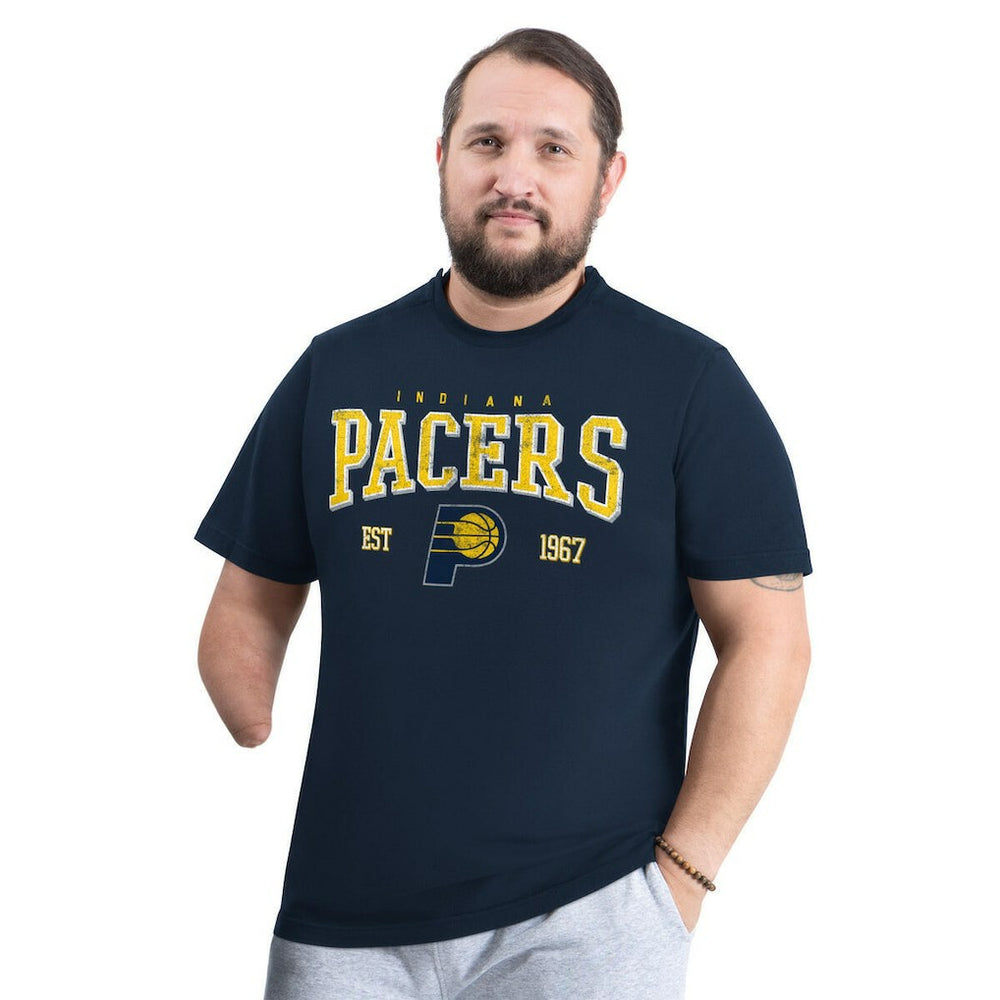 NBA - Indiana Pacers G-III Sports by Carl Banks Adaptive Classic Team Spirit Short Sleeve T-Shirt - Navy