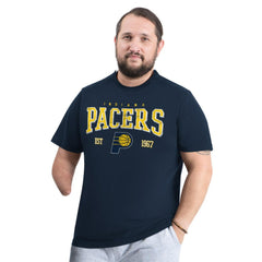 NBA - Indiana Pacers G-III Sports by Carl Banks Adaptive Classic Team Spirit Short Sleeve T-Shirt - Navy