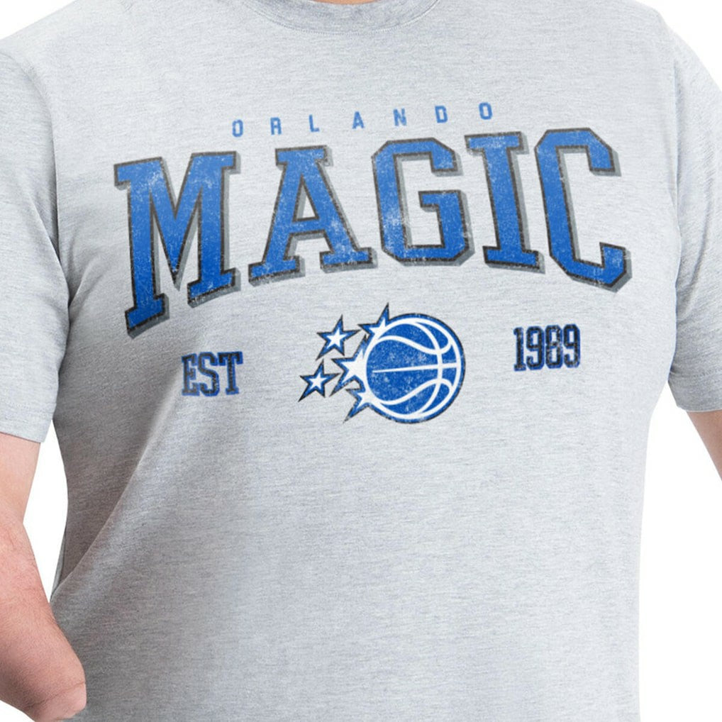 NBA - Orlando Magic G-III Sports by Carl Banks Adaptive Classic Team Spirit Short Sleeve T-Shirt - Gray
