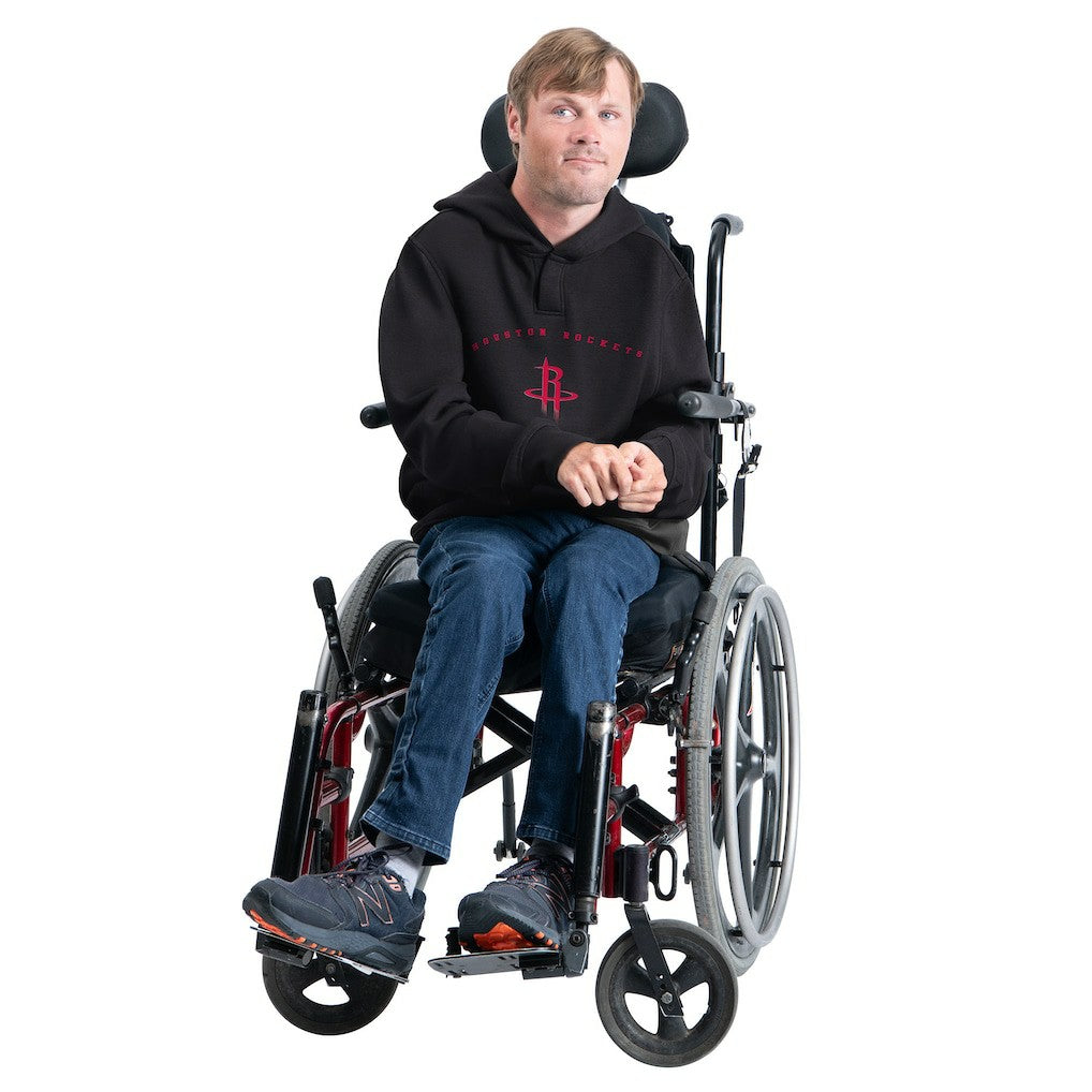 NBA - Houston Rockets G-III Sports by Carl Banks Adaptive Team Arc Fleece Hoodie - Black