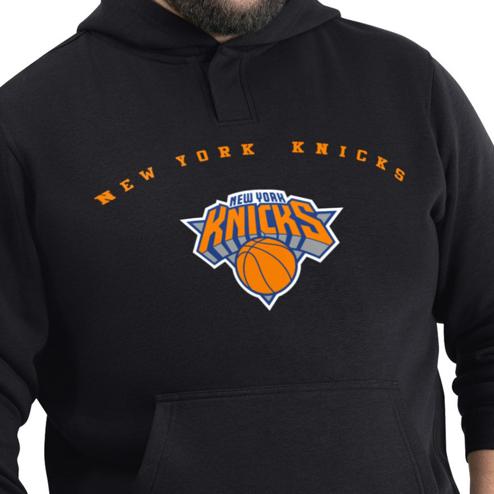 NBA - New York Knicks G-III Sports by Carl Banks Adaptive Team Arc Fleece Hoodie - Black