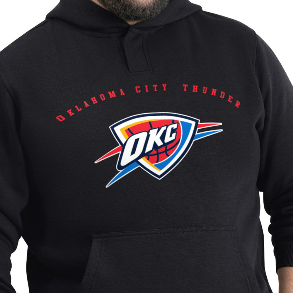 NBA - Oklahoma City Thunder G-III Sports by Carl Banks Adaptive Team Arc Fleece Hoodie - Black