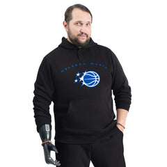 NBA - Orlando Magic G-III Sports by Carl Banks Adaptive Team Arc Fleece Hoodie - Black