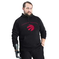 NBA - Toronto Raptors G-III Sports by Carl Banks Adaptive Team Arc Fleece Hoodie - Black