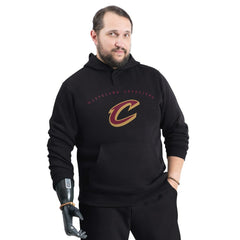 NBA - Cleveland Cavaliers G-III Sports by Carl Banks Adaptive Team Arc Fleece Hoodie - Black
