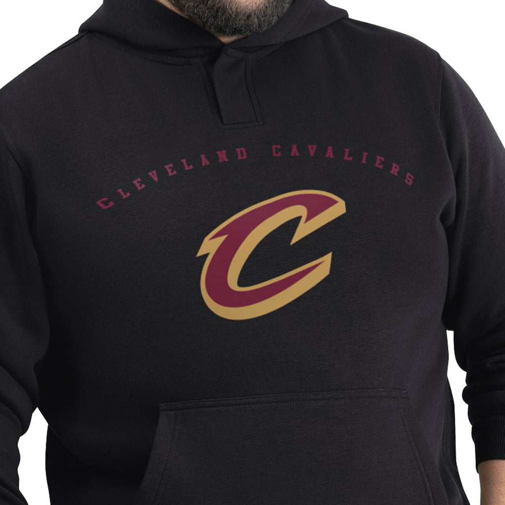 NBA - Cleveland Cavaliers G-III Sports by Carl Banks Adaptive Team Arc Fleece Hoodie - Black