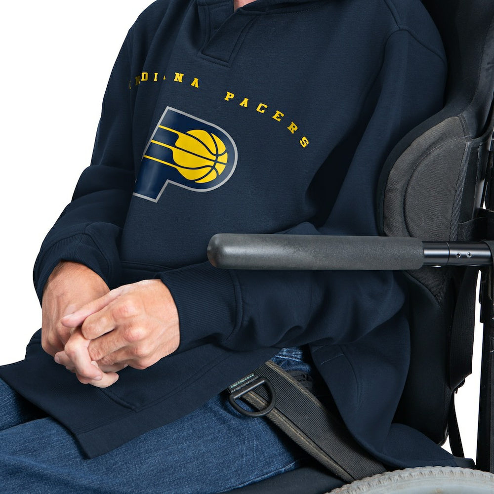 NBA - Indiana Pacers G-III Sports by Carl Banks Adaptive Team Arc Fleece Hoodie - Navy