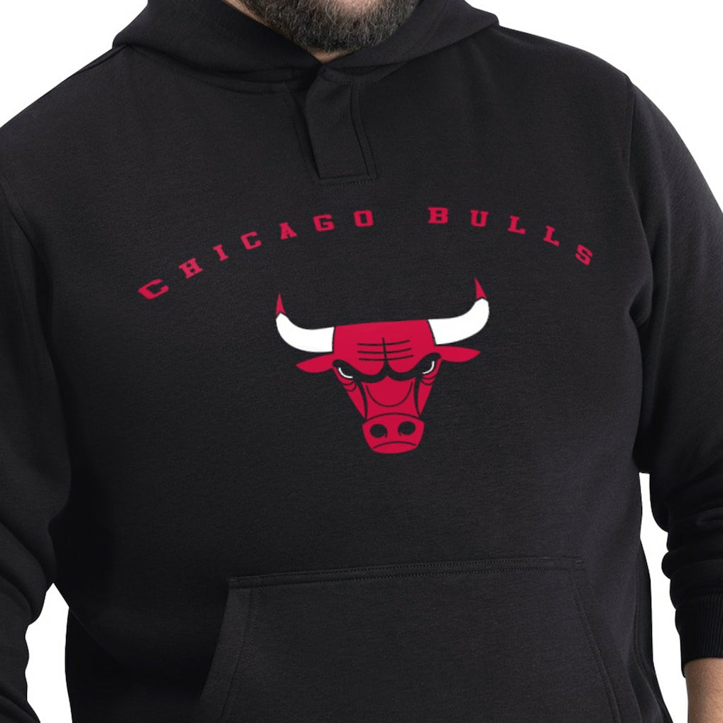 NBA - Chicago Bulls G-III Sports by Carl Banks Adaptive Team Arc Fleece Hoodie - Black