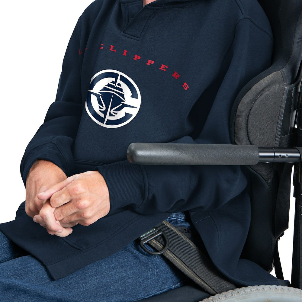 NBA - LA Clippers G-III Sports by Carl Banks Adaptive Team Arc Fleece Hoodie - Navy