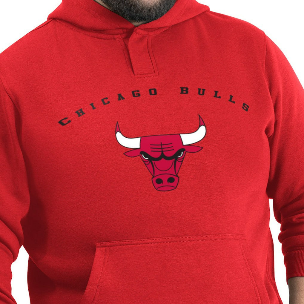 NBA - Chicago Bulls G-III Sports by Carl Banks Adaptive Team Arc Fleece Hoodie - Red