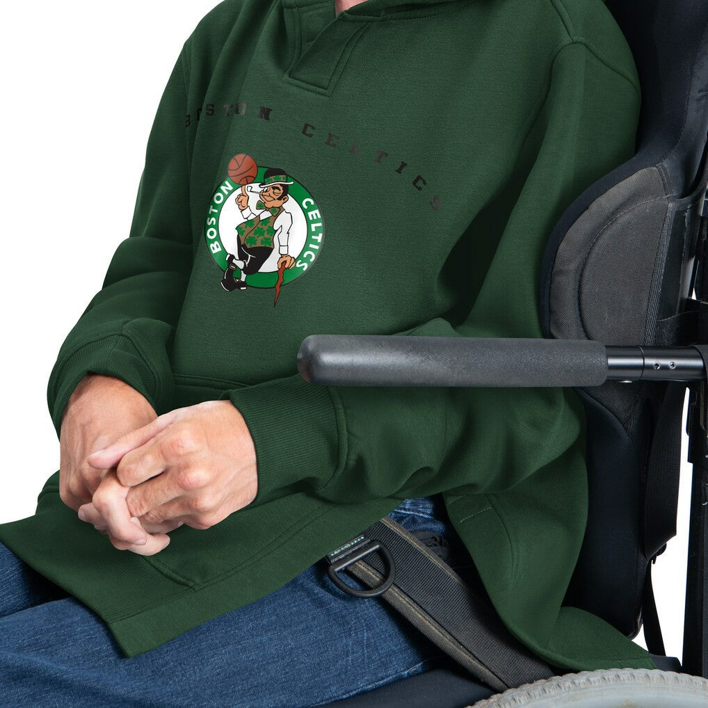 NBA - Boston Celtics G-III Sports by Carl Banks Adaptive Team Arc Fleece Hoodie - Green