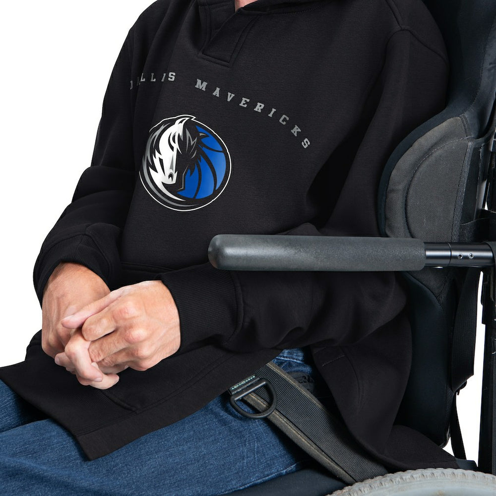 NBA - Dallas Mavericks G-III Sports by Carl Banks Adaptive Team Arc Fleece Hoodie - Black