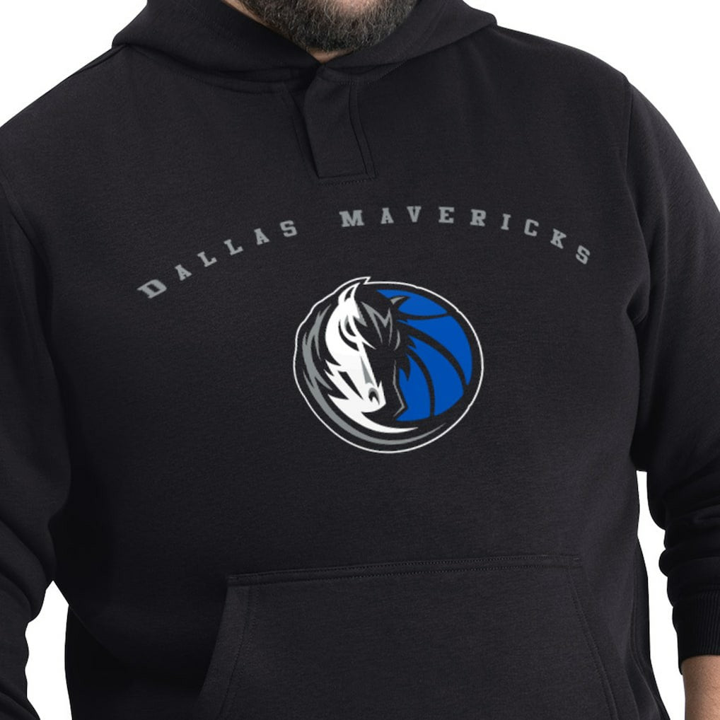 NBA - Dallas Mavericks G-III Sports by Carl Banks Adaptive Team Arc Fleece Hoodie - Black