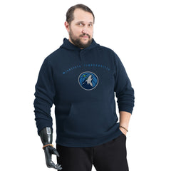 NBA - Minnesota Timberwolves G-III Sports by Carl Banks Adaptive Team Arc Fleece Hoodie - Navy